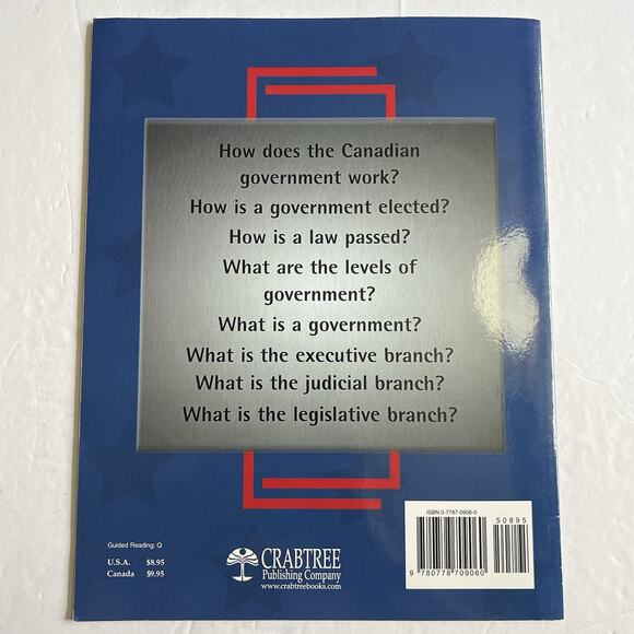 What Is the Judicial Branch by Ellen Rodger Paperback Educational Book - Picture 8 of 9